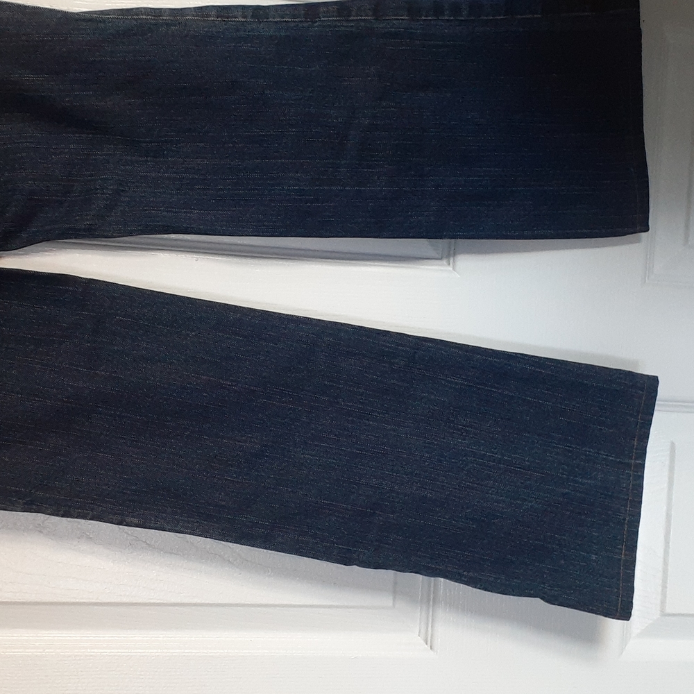 Sacred Blue Denim Jean size 30 Pants Distressed   Boot cut - Picture 9 of 10
